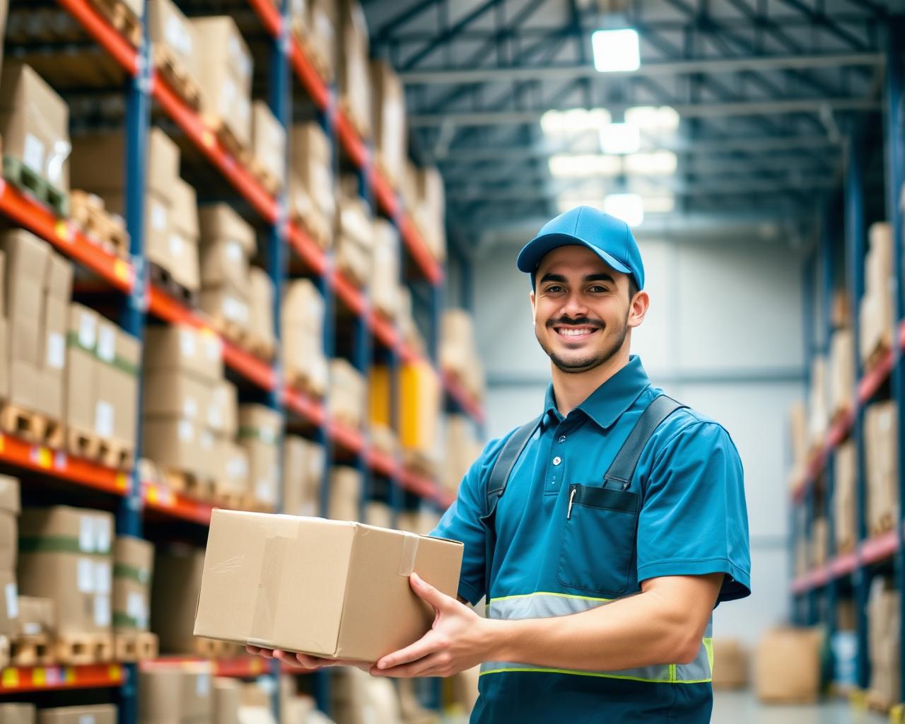 Pismo Logistics warehouse team handling parcels